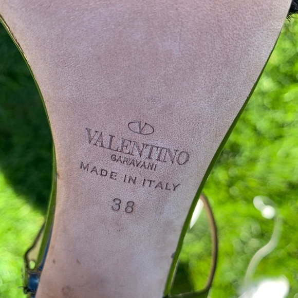 SOLD  | Valentino Patent Butterfly Sandal - Picture 6 of 8